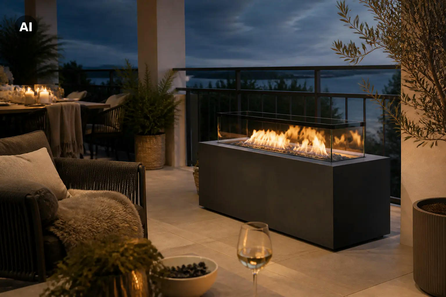 Gaspejse til terrassen: Hygge hele året rundt